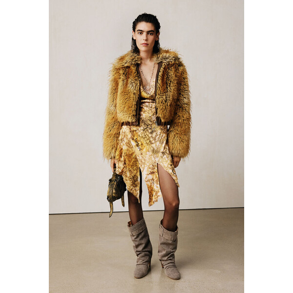 Desigual Kurtka z włosia studio 25WWEWXZ6000