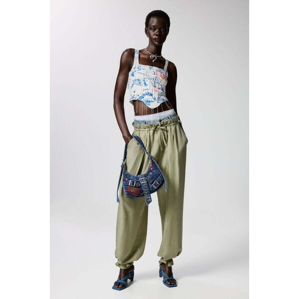 Desigual Koszulka gorset graffiti 25WWTKYD1000