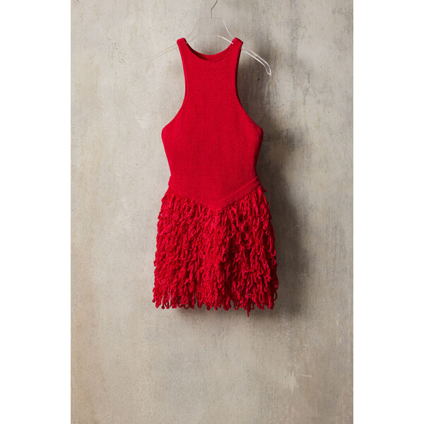 Desigual Sukienka z frędzlami studio 25WWVFX53092