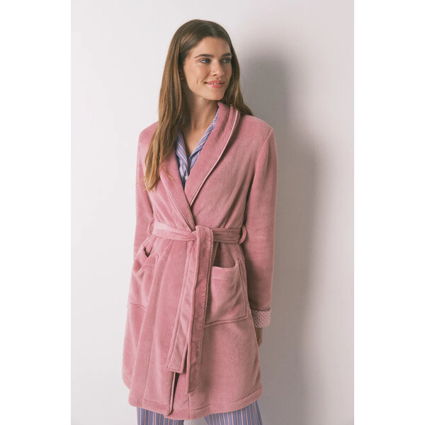 women'secret szlafrok  kolor różowy 3142296