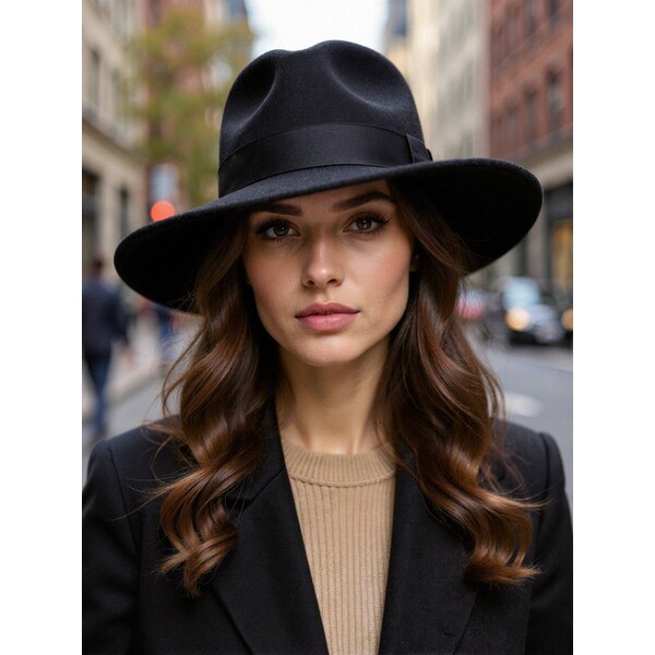 Sinsay Kapelusz z ozobną wstążką 742FG-99X