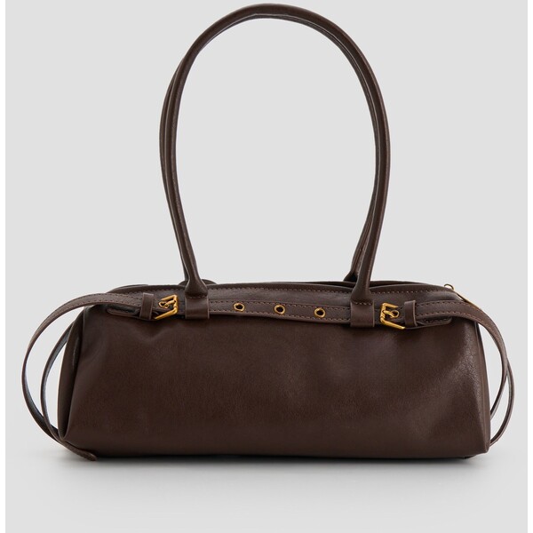 House Brązowa torebka bagietka na ramię 192GQ-89X