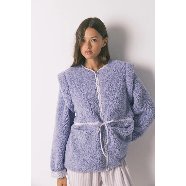 women'secret szlafrok  kolor niebieski 3142295