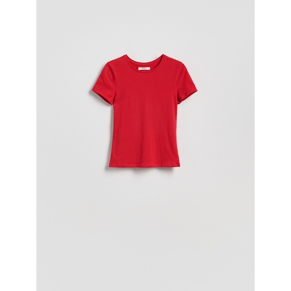 Reserved Bawełniany t-shirt slim fit 545GA-33X