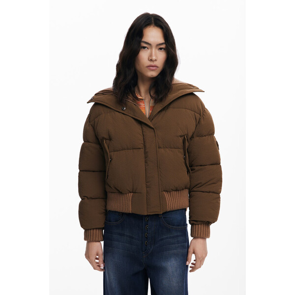 Desigual Pikowana kurtka bomberka 25WWEW256000