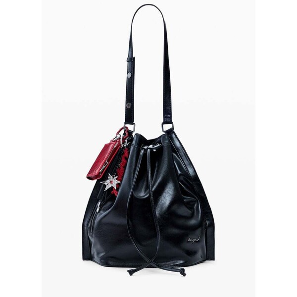 Desigual Średni błyszczący plecak 26SAKP472000U