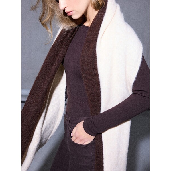 Mohito Szalik z wełną alpaki 309HG-01X