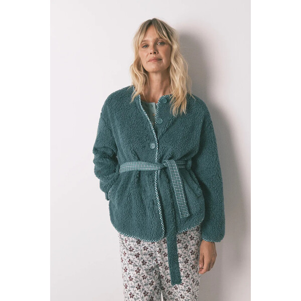 women'secret szlafrok  kolor zielony 3142315