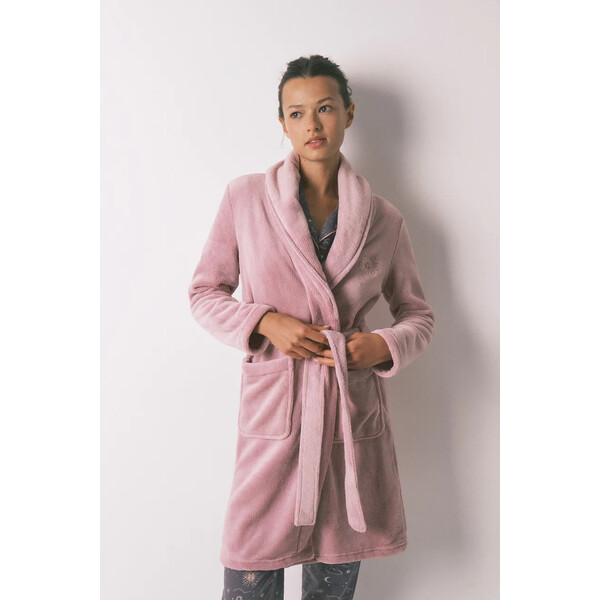 women'secret szlafrok  kolor różowy 3142310