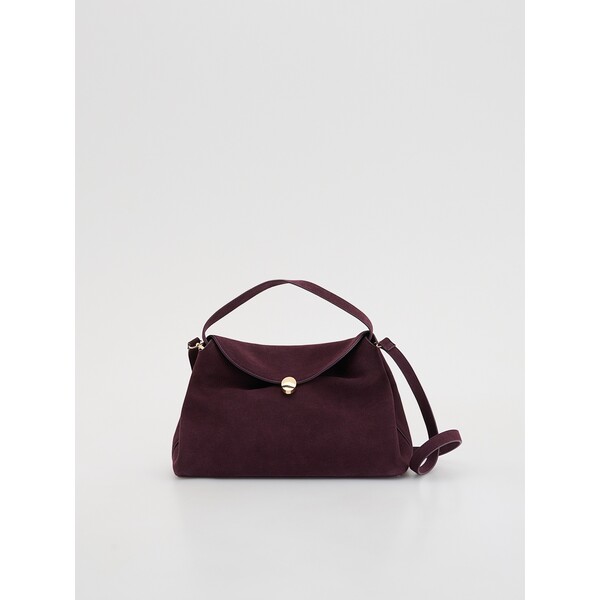 Reserved Zamszowa torebka na ramię 299GX-93X