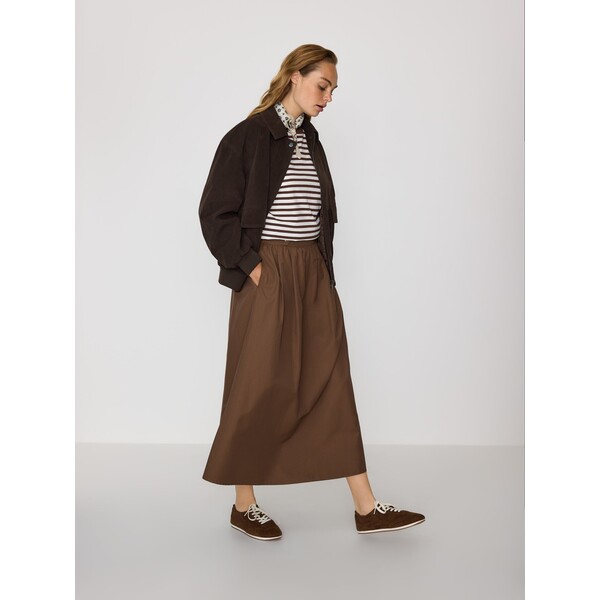 Reserved Spódnica midi 078GG-88X