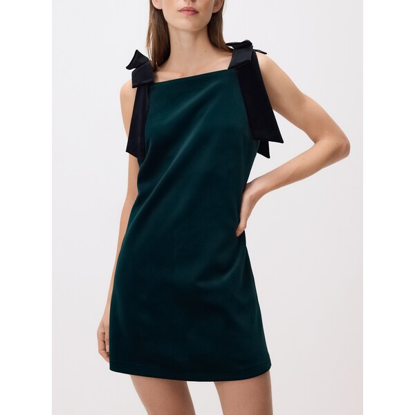 Reserved Welurowa sukienka mini 094GP-79X