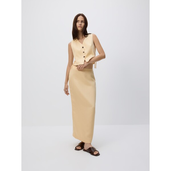 Reserved Spódnica z lnem 694EH-10X