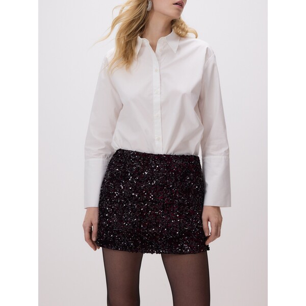 Reserved Spódnico-szorty z cekinami 335GF-93X