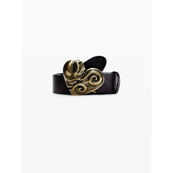 Desigual SKÓRZANY PASEK SERCE 25WARO119125