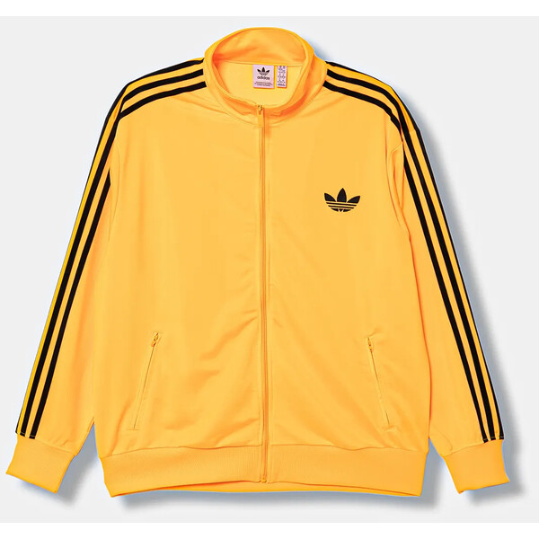 adidas Originals bluza Firebird  damska kolor pomarańczowy z aplikacją JX7862