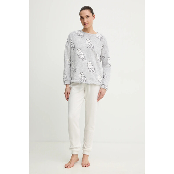 women'secret piżama HARRY POTTER  damska kolor szary 3132264