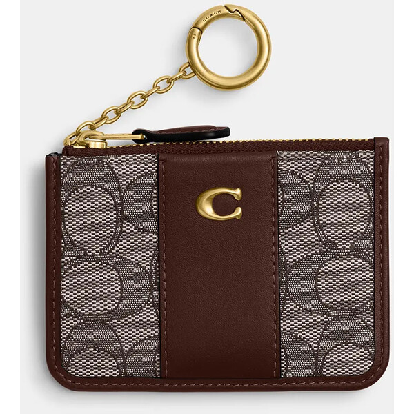 Coach portfel  damski kolor brązowy CCD13