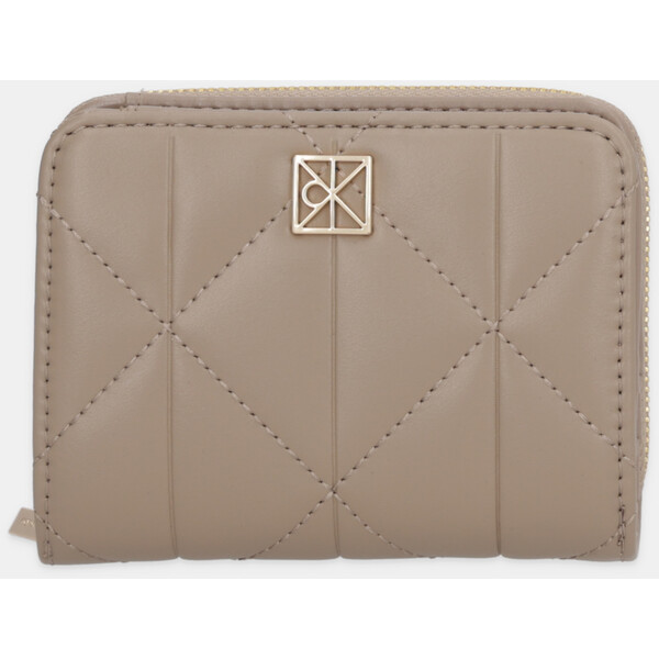 Calvin Klein portfel  damski kolor beżowy LV04F1124G