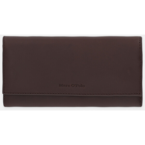 Marc O'Polo portfel skórzany  damski kolor brązowy 5000009102