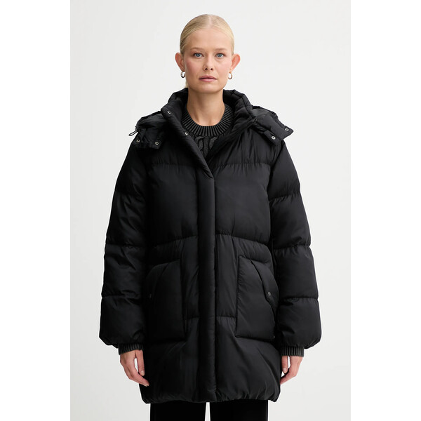 Levi's kurtka puchowa  kolor czarny zimowa 003HB
