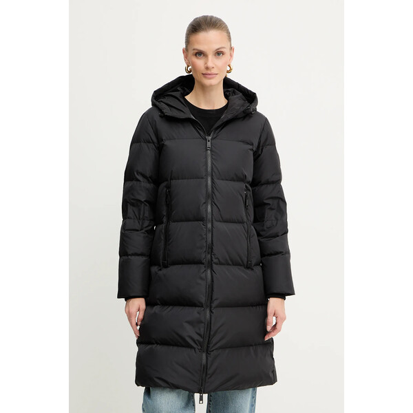 Armani Exchange kurtka puchowa  kolor czarny przejściowa XW000251 AF12286