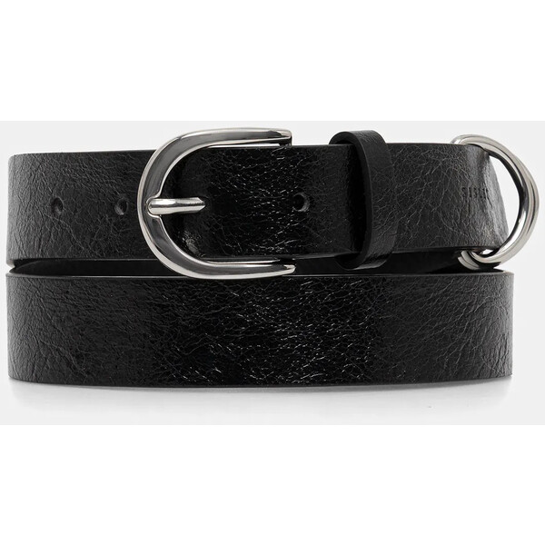 Sisley pasek  damski kolor czarny 6YHDWL036