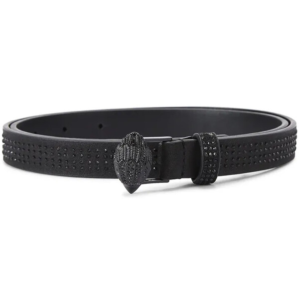 Kurt Geiger London pasek Kensington  damski kolor czarny 5412000609