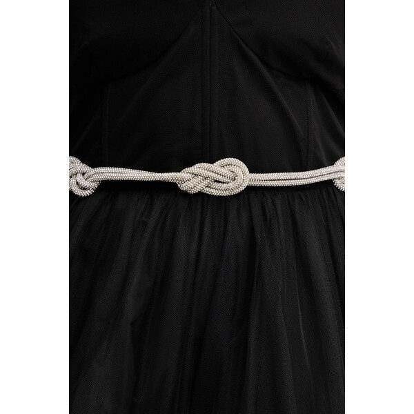 Morgan pasek  damski kolor srebrny 3FILA