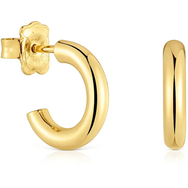 Tous kolczyki ze srebra pokrytego złotem  1004151800