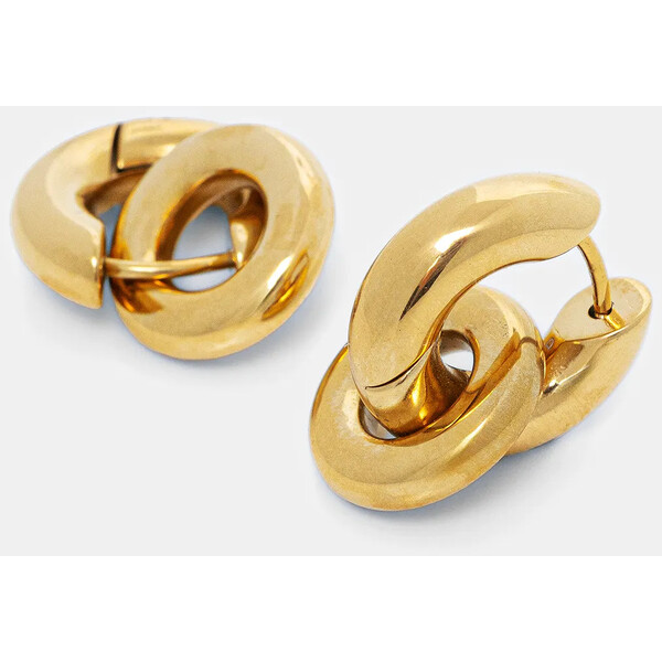 EDBLAD kolczyki pozłacane Chunky Eternal  127915