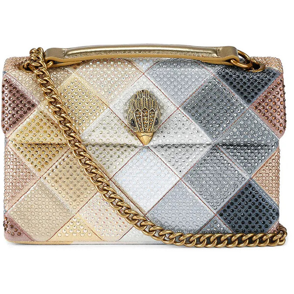 Kurt Geiger London torebka Kensington  kolor szary 5375465609