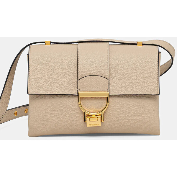 Coccinelle torebka skórzana  kolor beżowy E1 MD5 12 07 01