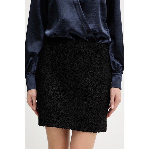 Guess spódnica ZITA  kolor czarny mini prosta W5BD68 W2392