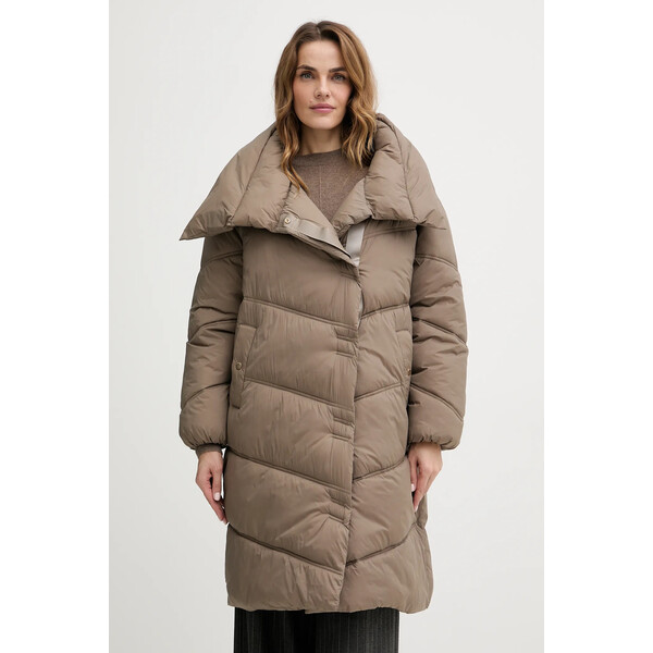 Guess kurtka SAMANTA  kolor beżowy zimowa W5BL39 W2862