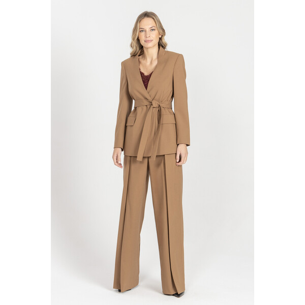 Deni Cler Marynarka w odcieniu kamelu W-DC-6061-E5-D4-18-1