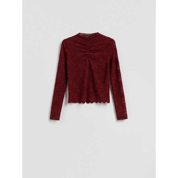 Reserved Bluzka z haftowanym wzorem 576JT-53X