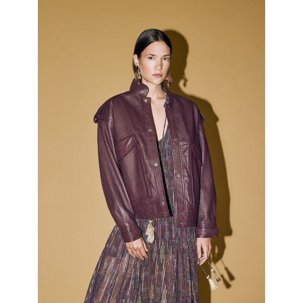 Reserved Skórzana kurtka 957HU-93X