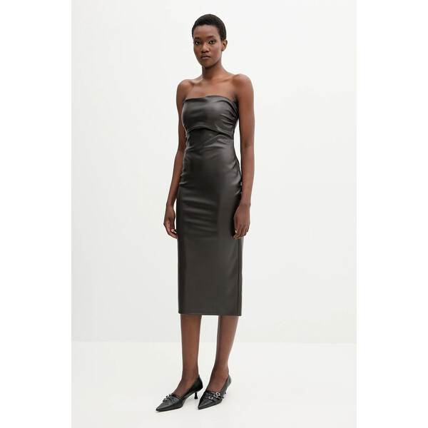 Aniye By sukienka  kolor brązowy mini rozkloszowana 181351