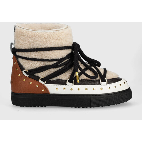 Inuikii śniegowce Curly Rock  kolor beżowy 1001.003.0071.111