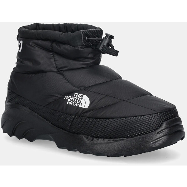 The North Face śniegowce Nuptse Traction Chukka  kolor czarny NF0A8DAAKX71