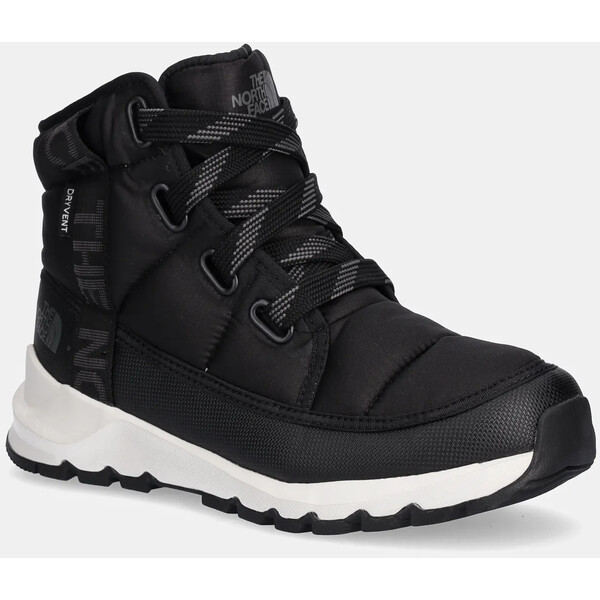 The North Face śniegowce dziecięce Thermoball Lace Up  kolor czarny NF0A817WKT01