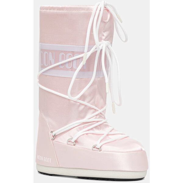 Moon Boot śniegowce MB ICON PEARLY  kolor różowy 80D1403060 J032