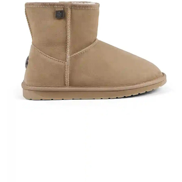 Emu Australia śniegowce zamszowe Platinum Stinger Slim Mini  kolor beżowy WP20003