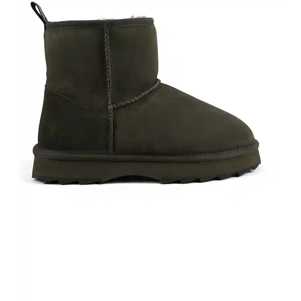 Emu Australia śniegowce zamszowe Sharky Mini  kolor zielony W12434