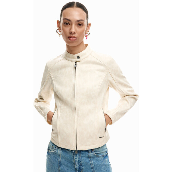 Desigual Kurtka z kołnierzem Mao 26SWEW101000