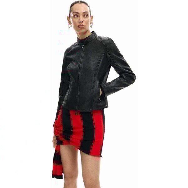 Desigual Kurtka z kołnierzem mao 26SWEW102000