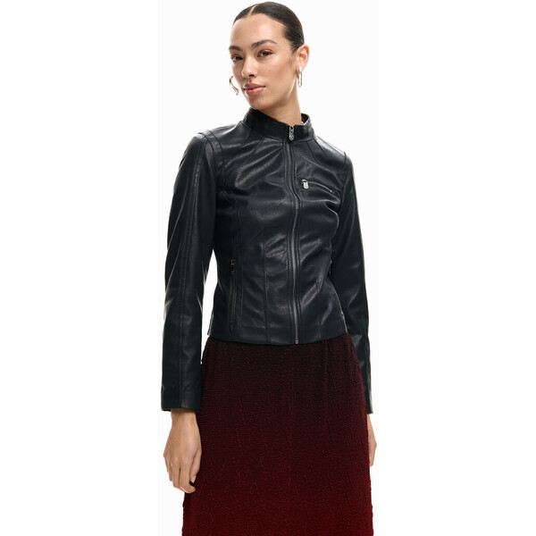 Desigual Kurtka z kołnierzem mao 26SWEW112000