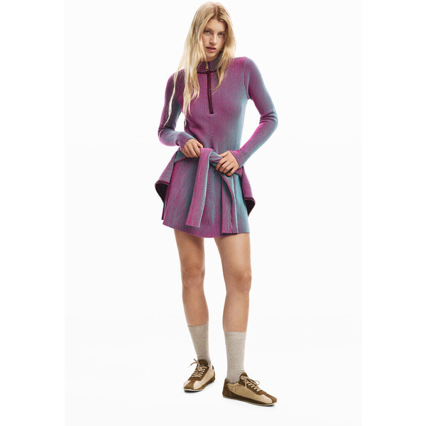 Desigual POŁYSKUJĄCA SUKIENKA 26SWVFX33011