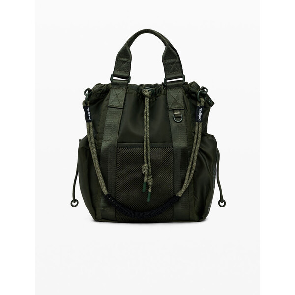 Desigual Wielopozycyjny plecak z woskowanego nylonu 26SAKY054002U